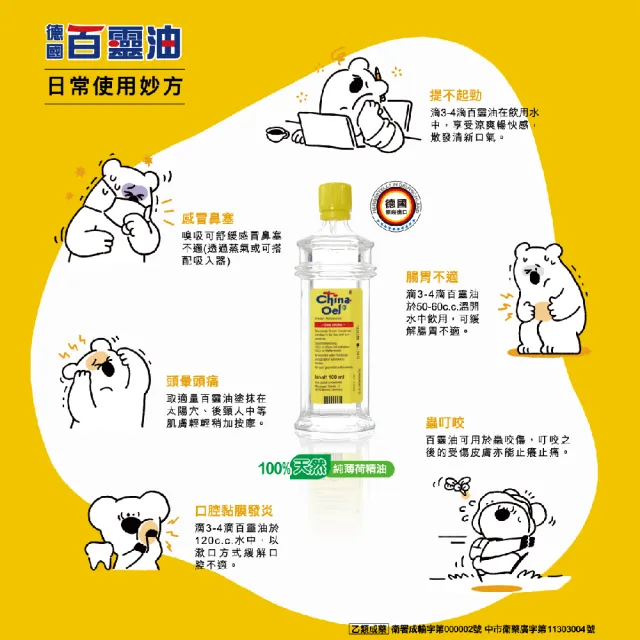 【百靈油】25ML*2+滾珠空瓶*2共50ML(100%胡椒薄荷 按摩精油 年節送禮 伴手禮)
