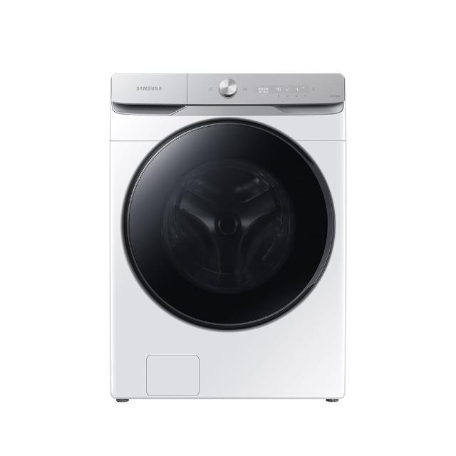 三星 WD17T6300GW 洗烘兩用洗衣機，17kg 大容量設計完美適閤家庭使用。搭載 EcoBubble 泡泡淨洗科技，深入清潔衣物並有效除菌。智慧變頻馬達提升節能效率，運轉安靜耐用。支援多種洗滌模式，包括快速洗、兒童衣物專用。烘乾功能去除 99.9% 細菌，讓衣物乾爽舒適。選購三星洗衣機，享受頂級洗護體驗，適合忙碌家庭的理想選擇！