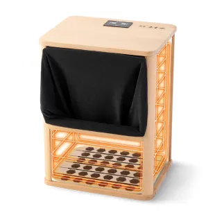 【巧福】遠紅外線原木桑拿桶UC-858A 全包覆大型款(桑拿機/乾式泡腳機/足浴桶/暖足機/保暖/養生/乾式泡腳機)