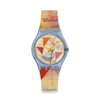 【SWATCH】KLEE`S BAVARIAN DON GIOVANNI 經典手錶/瑞士製造/古根漢美術館聯名 SO28Z703 (34mm)