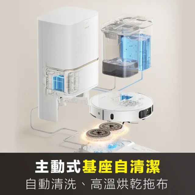 【Dreame 追覓科技】momo獨家高CP推薦！L30s Ultra AI仿生全能掃地機進階版(仿生機械臂3.0/65度熱水)