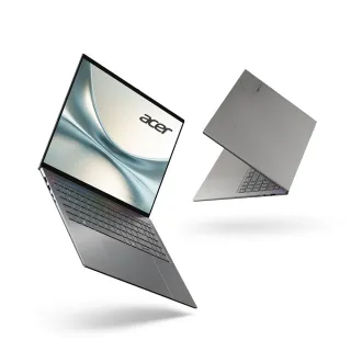 【Acer 宏碁】羅技滑鼠組★16吋 2.8K OLED輕薄 AI筆電-星岩灰(SF16-71T-72M7/Ultra X7-358H/32G/1TB/W11)