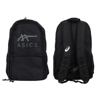 【asics 亞瑟士】後背包-台灣製 雙肩包 肩背包(3033C114-001)