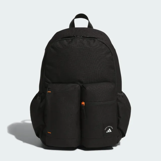 【adidas 愛迪達】後背包 運動包 書包 旅行包 大容量 雙層 MH 3D PKT BP 黑 KR5122