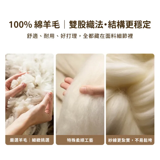 【pierre cardin 皮爾卡登】100%純綿羊毛格紋時尚高級感外搭保暖圍巾-灰藍格(26F11-92)