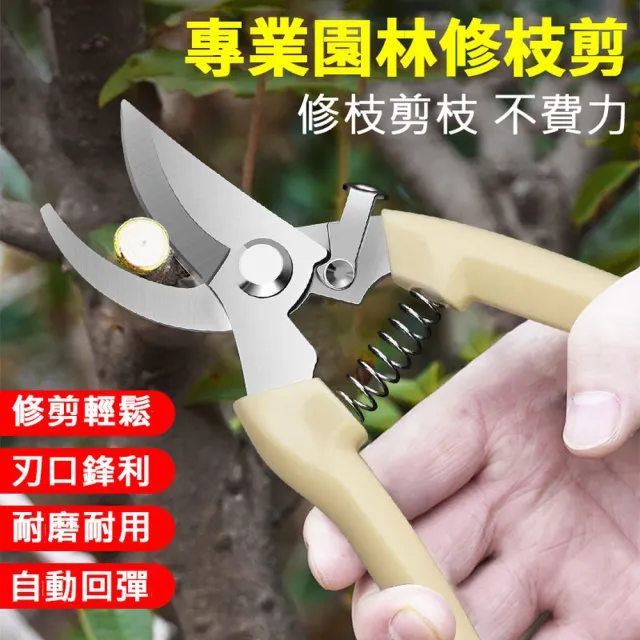 【ROYAL LIFE 皇室生活】不鏽鋼園藝鮮花修枝剪刀(剪刀/果樹剪/園藝修枝/高枝剪/修枝剪/花剪)