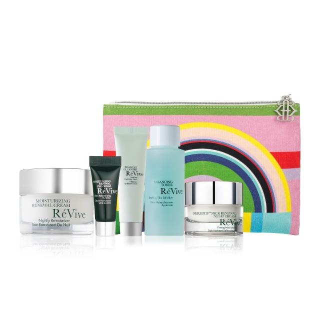 ReVive利維膚 光采再生發光煥膚組，結合先進科技與天然成分，提供全方位肌膚修復與美白功效。透過專業燈光護膚技術，促進肌膚代謝，改善暗沉與細紋，讓肌膚煥發自然光采。適合所有膚質，輕鬆打造透亮健康肌。