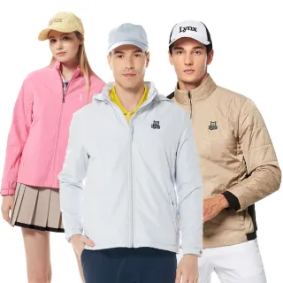 【Lynx Golf】年貨大街！男女保暖防風/防潑水/刷毛/鋪棉長袖外套(山貓男女多款任選)