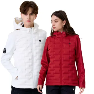 【LE COQ SPORTIF 公雞】防潑水羽絨外套 男女款 3色 LWW61392_LWW62392