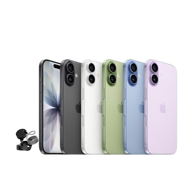 【Apple】iPhone 17(512G/6.3吋)(磁吸支架+編織線組)