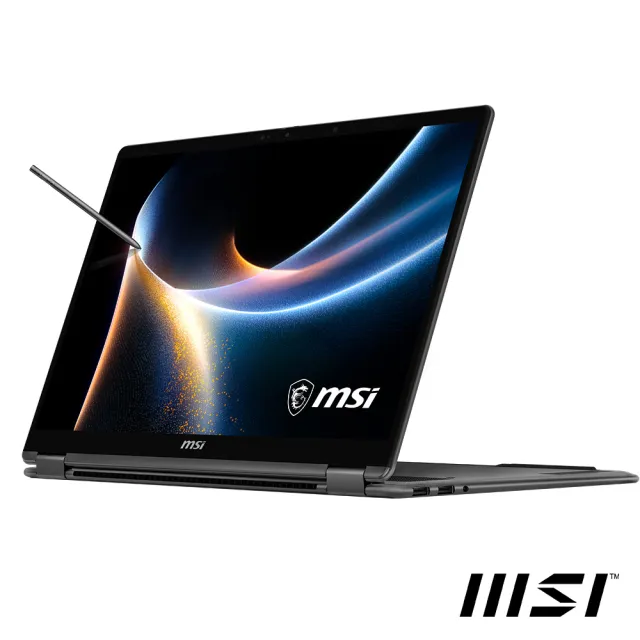 【MSI 微星】16吋 Ultra X9 388H輕薄翻轉觸控筆電(Prestige 16 Flip AI+/32G/1TB SSD/Win11P/C3MTG-041TW)