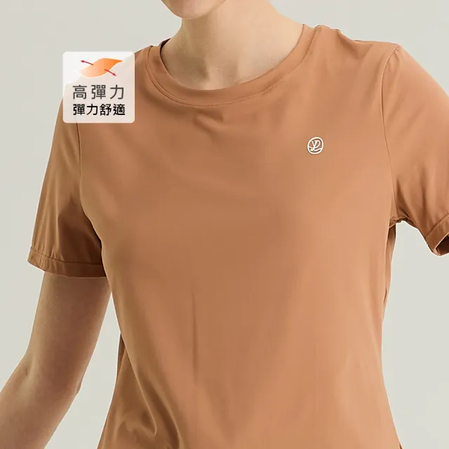 【YUANDONGLI 元動力】高彈親膚裸感健身上衣(兩色；S-L；4261061605)
