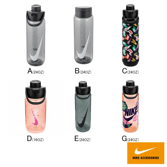 【NIKE 耐吉】水壺 登山 運動 單車 大口徑水壺 16/24OZ 多款任選