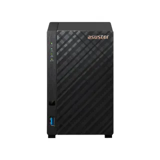 【ASUSTOR 華芸】AS1202T 2Bay NAS 網路儲存伺服器 (Realtek RTD1619B 1.7GHz 四核心/1GB DDR4)