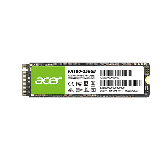 【Acer 宏碁】FA100 512GB M.2 PCIe Gen3 ssd固態硬碟 5年保固(最高讀取3200MB/s)
