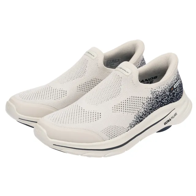 【SKECHERS】男鞋 健走系列 健走鞋 瞬穿舒適科技 GO WALK 8(216784WNV)