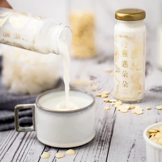 【究愛燕窩】燕遇朵朵燕窩飲6入輕提盒2盒130mlx12瓶(燕窩禮盒/養生美顏/產前產後保養)(母親節禮盒)