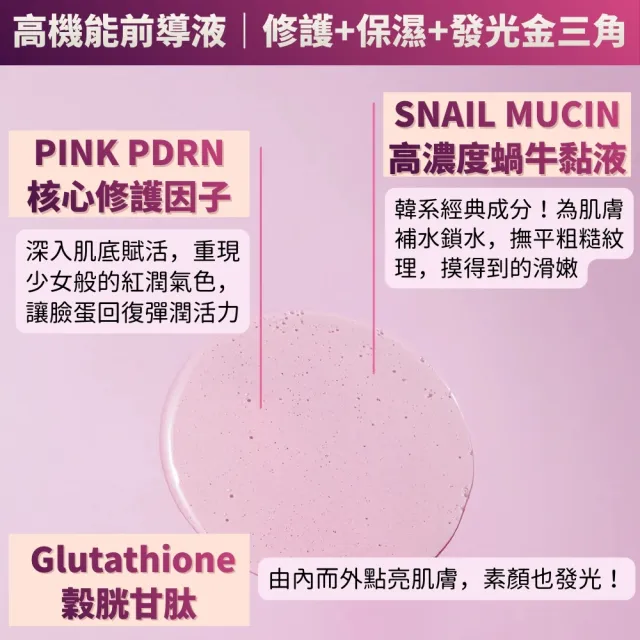 【Eveline Cosmetics】PDRN 潤澤水光水 100ml(波蘭原裝)
