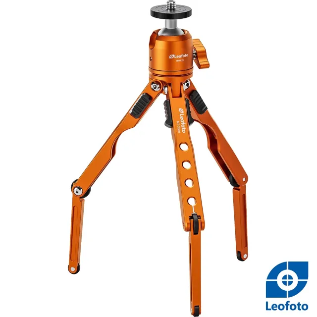 【Leofoto 徠圖】MT-03mini+MBH-20蜘蛛型迷你三腳架(彩宣總代理)