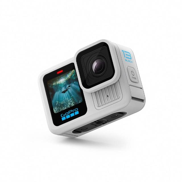 【GoPro】HERO13 Black 全方位運動攝影機 單機組 白色 首波贈GoPro 手持延長桿(CHDHX-132-RW 公司貨)