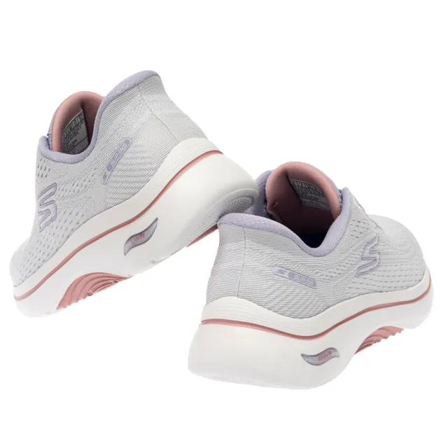 【SKECHERS】女鞋 健走系列 健走鞋 瞬穿舒適科技 GO WALK ARCH FIT 2.0 (125342LAV)