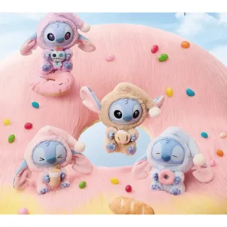 【ToysRUs 玩具反斗城】Miniso Disney Stitch 迪士尼史迪奇再困也要吃一口系列搪膠毛絨盲盒- 隨機發貨