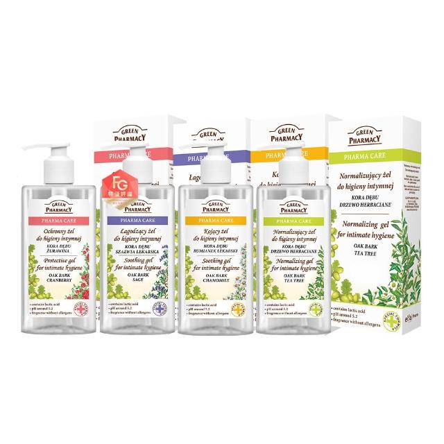 即期品【GREEN PHARMACY 草本肌曜】經典私密潔膚露300ml限定組(味道可選/效期限定/出清)