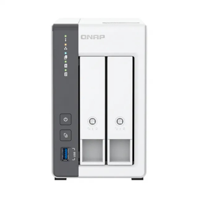 【QNAP 威聯通】 搭WD 4TB x2 ★ TS-216G 2Bay NAS 網路儲存伺服器