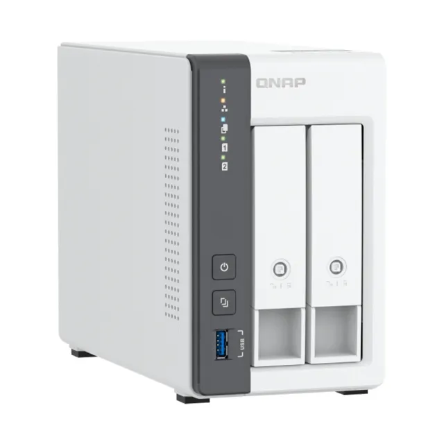 【QNAP 威聯通】 搭WD 4TB x2 ★ TS-216G 2Bay NAS 網路儲存伺服器