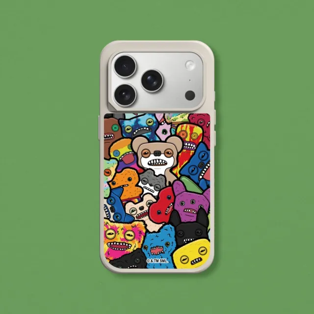 【RHINOSHIELD 犀牛盾】iPhone 15-17系列SolidX MagSafe兼容吸震防摔磁吸手機殼/倍感牙力(Fuggler放克牙寶)