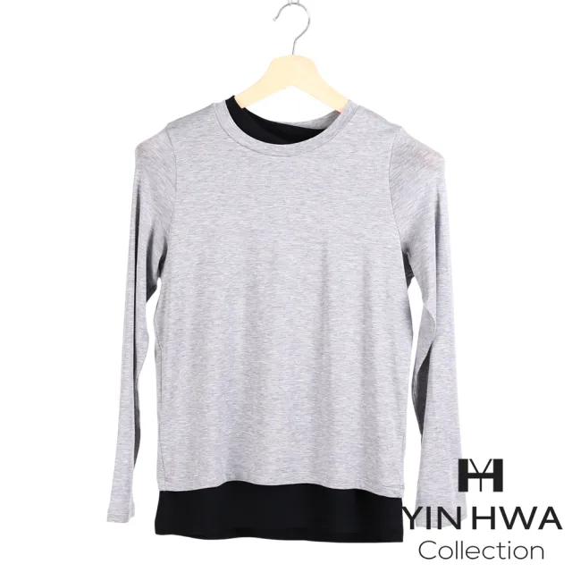 【YIN HWA 盈樺】mizuiroind 簡約跳色層次設計感上衣