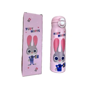 【Disney 迪士尼】動物方程式 可愛茱蒂JUDY保溫瓶 316不鏽鋼保溫水壺 戶外兒童水壺 平輸品