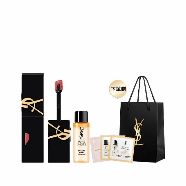 【YSL】官方直營 奢華印記鎖吻霧唇釉(任選1款/新品上市/霧面)