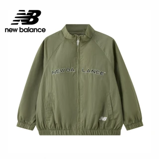 【NEW BALANCE】NB 童裝防風外套_7AG1E03WKH_男童/女童_綠色
