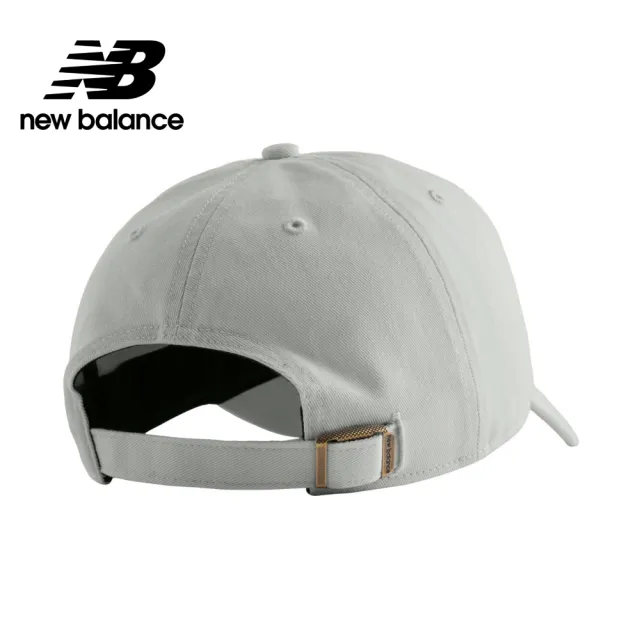 【NEW BALANCE】NB 棒球帽/老帽_LAH00151TAG_中性_淺灰色(47聯名)