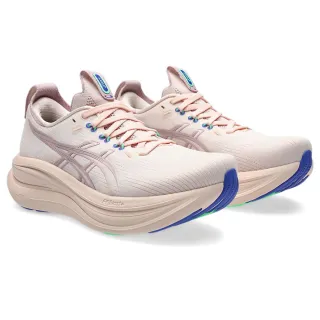 【asics 亞瑟士】慢跑鞋 女鞋 運動鞋 緩震 GEL-NIMBUS 28 粉 1012B899-700