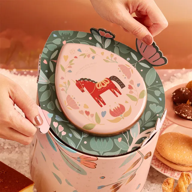 【金格食品】幸福蜜馬禮盒(五三燒/厚蜜)