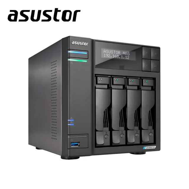 【ASUSTOR 華芸】AS6704Tv2 創作者系列4Bay NAS網路儲存伺服器