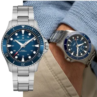 【HAMILTON 漢米爾頓】KHAKI NAVY 卡其海軍系列 H82505140