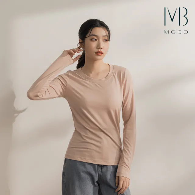【MO-BO】M系列質感圓領發熱衣