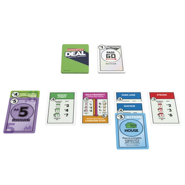 【MONOPOLY 地產大亨】地產大亨Deal紙牌交易遊戲 台灣版