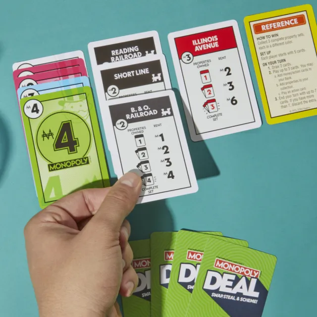 【MONOPOLY 地產大亨】地產大亨Deal紙牌交易遊戲 台灣版