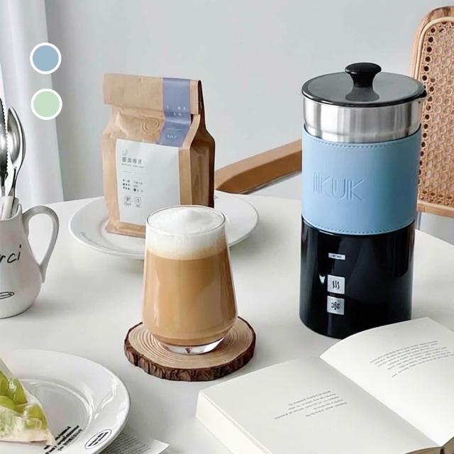 【IKUK 艾可】分離式電動奶泡機840ml(輕鬆打出綿密奶泡)