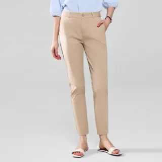 【GIORDANO 佐丹奴】女裝合身窄腳涼感冰冰褲(多色任選)