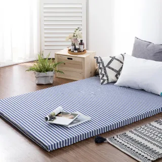 【hoi! 好好生活】台灣製5CM記憶釋壓床墊-雙人150*186CM(含純棉針織床墊套)