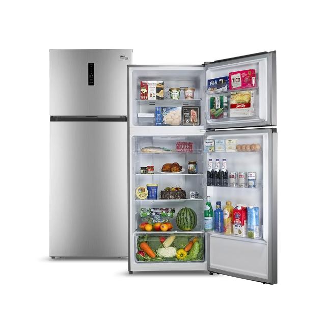 TECO東元 R4402XS TECO東元 R4402XS 雙門變頻冰箱,容量達440L,適閤家庭使用。灰色系設計,尺寸1780x710x685mm,重量70kg,臺灣製造。第1級能源效率,具節能標章,變頻馬達省電耐用。全機1年保固,壓縮機3年保固,含基本安裝服務。BSMI許可T31303,品質保證。