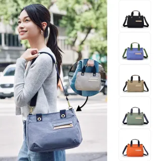 【satana】速達 Soldier 美好生活貼心手提包 肩背 / 側背 輕量防潑水 11吋平板 台灣製 SOS2515 - 多色