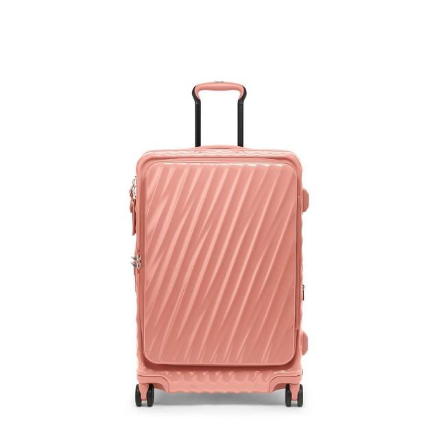 【TUMI】19 Degree Front Access 26 吋中型前開式可擴展行李箱 - 粉陶色 (TUMI 官方旗艦店)