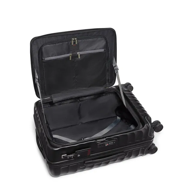 【TUMI】19 Degree Front Access 26 吋中型前開式可擴展行李箱 - 黑色紋理 (TUMI 官方旗艦店)