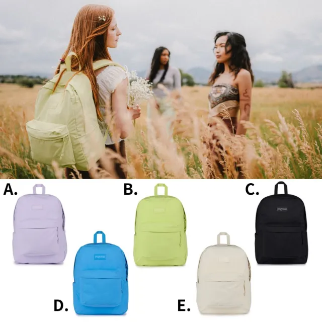 【JANSPORT】SUPERBREAK PLUS FX 超人氣後背包 多色任選(網路獨家限定)